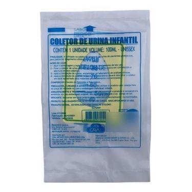Imagem de Coletor De Urina Infantil 100ml Com 100 und Cralplast com NF