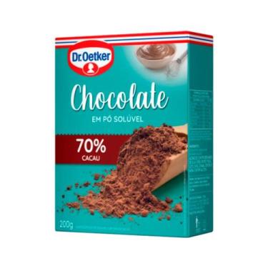 Imagem de Chocolate em Pó 70% Cacau Dr. Oetker 200g