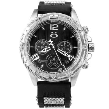 Imagem de Relógio Masculino personalizado silicone presente garantia - Genérico