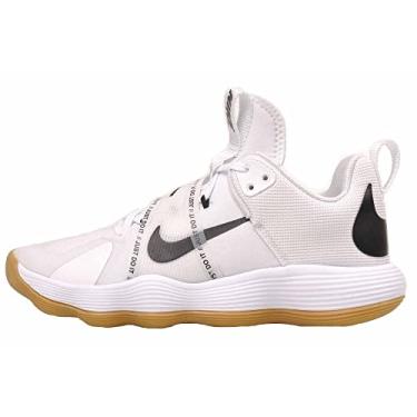 Imagem de T nis de voleibol feminino Nike React Hyperset Ci2956-160, White/Black-gum Light Brown, 11