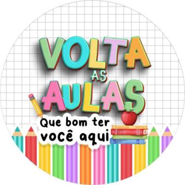 Imagem de Painel Festa Sublimado C/ Elástico 1,50m Volta às Aulas - Fadrix