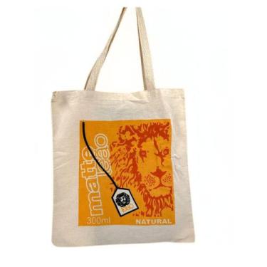 Imagem de Bolsa Ecobag 100% algodão Estampa CHÁ MATTE LEÃO - CARIOCA MAIS