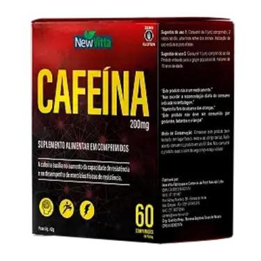 Imagem de Cafeína 60cprs. 200mg - por cápsula - New Vitta