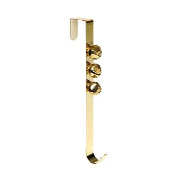 Imagem de Suporte para Guirlanda com Guizos Dourado P - 01 unidade Cromus Natal