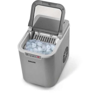 Imagem de Máquina De Gelo Suggar 12 Kg Prata 110v Mg1501pr única único