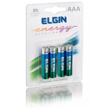Imagem de Pilha AAA Palito Alcalina 4 Unidades 82155 Elgin, 4