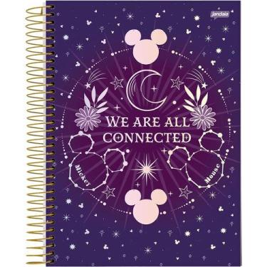 Imagem de Caderno Jandaia universitário Mickey arts magic 200x275mm 80