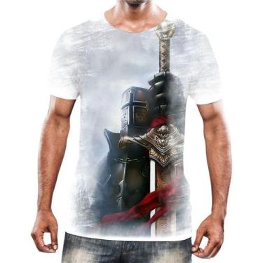 Imagem de Camiseta Camisa Cavaleiros Templários Cruzadas Armaduras 9 - Enjoy Sho