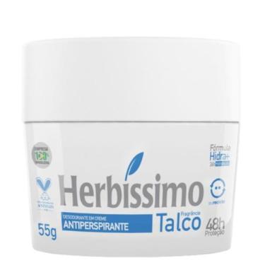 Imagem de Desodorante Creme Talco Herbíssimo 48H Proteção 55G - Dana - Dana Cosm