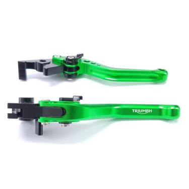 Imagem de Manete Esportivo  A Laser Triumph Moto Speed Triple Daytona 675r - NoB