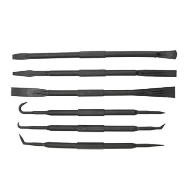 Imagem de Conjunto de 6 Peças de Gancho de Barra de Curiosidade, Plástico ABS de Ponta Dupla, Remoção de Anel de Vedação, Acessórios Usando Caixas de Bateria, Componentes Eletrônicos