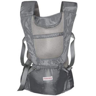 Imagem de Canguru Carrega Bebê Ergonômico Passeio 6 em 1 Posições Baby Até 20 Kg