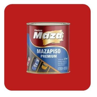 Imagem de Tinta Piso Vermelho 1L - MAZA