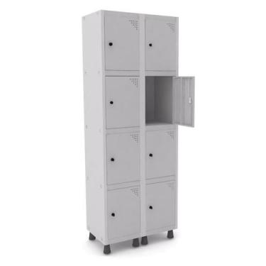 Imagem de Roupeiro de Aço 8 Portas - Pandin