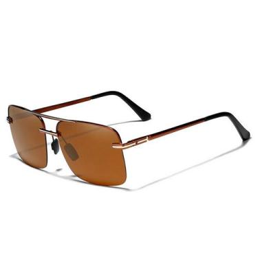 Imagem de Óculos de Sol Kingseven Estilo Piloto Moda Retro Vintage Elegante Pola