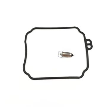 Imagem de Kit de reparo de carburador compatível configurar diafragma de vácuo e boia para XV250 XV250S XV 250 ROUTE 66 Virago V-STAR (2 peças)