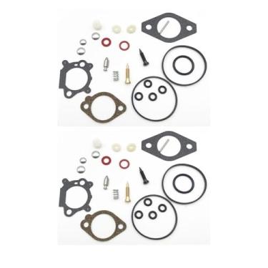 Imagem de Acessórios de diafragma de motosserra de carburador mecanizado, kit de reparo de peças de reconstrução de carburador para Quantum 492495 493762 498260 (2SET)