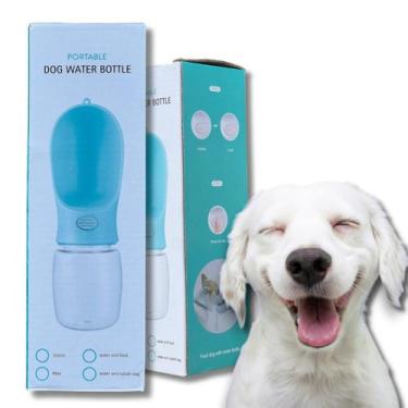 Imagem de Garrafa Água Pet Bebedouro Portátil Cão Cachorro 350ml - Pet Water Cup
