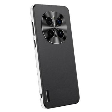 Imagem de FWYANZH Capa de couro para Honor Magic 7 Pro/7, capa de proteção à prova de choque para câmera Slim Business Antiqueda, preta, 7Pro