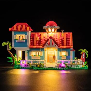 Imagem de LIGHTAILING Luz para Lego-43268 Lilo e Stitch Beach-House – Kit de iluminação LED compatível com o modelo de blocos de construção Lego – não inclui o conjunto de modelos