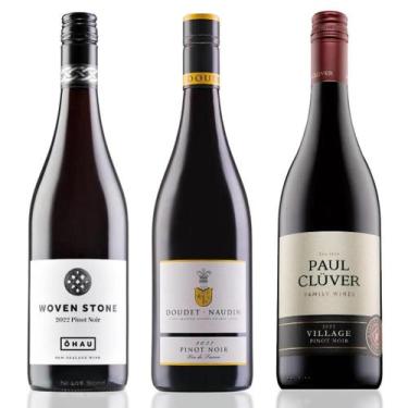 Imagem de Kit Pinot Noir do Mundo 3 Unidades 750ml - Várias Marcas