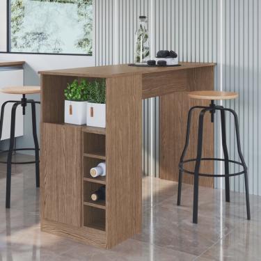 Imagem de Bancada para Cozinha 1 Porta 5 Nichos Romana Genialflex