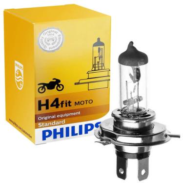 Imagem de Lâmpada Philips Standard Original 12V 35/35W H4FITMOTO Farol