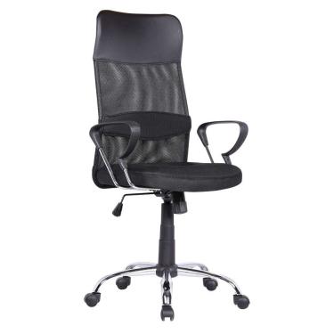 Imagem de Cadeira de Escritório Diretor Giratória Vancouver ii com Braços Preta
