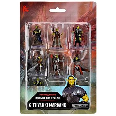 Imagem de Dungeons & Dragons D&D Icons of The Realms: Githyanki Warband - 7 Conjunto de Figuras Pré-Pintadas, Miniaturas de rpg