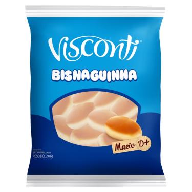 Imagem de BISNAGUINHA TRADICIONAL 240G VISCONTI