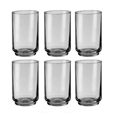 Imagem de Conjunto 6 Copos Long Drink Jerico Vidro Bar 350ml