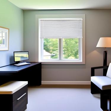 Imagem de Persiana Horizontal Pvc Block Branca 120 L X 160 A Cm