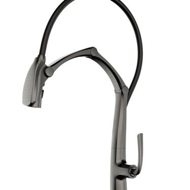 Imagem de Misturador Alien, Monocomando, Tripla Articulação e Triplo Jato. Grafite