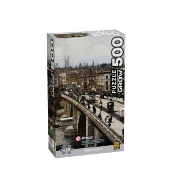 Imagem de Quebra Cabeça Puzzle Old Londres - 500 peças - Grow - yongrow