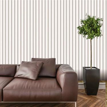 Imagem de Papel De Parede Adesivo Ripado Madeira Lavável Cozinha  3 metros