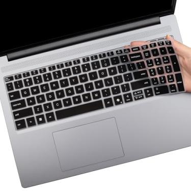 Imagem de Capa de teclado para Lenovo Yoga 7 7i 16ILL10 16AKP10 40.6 cm, IdeaPad Slim 3 3i 3X 15 40.6 cm 15IRU10 15AHP10 15IRH10 15Q8X10 16ARP10 16IRH10 0, IdeaPad Slim 5 5i 40.6 cm 16IRH10 16AHP10