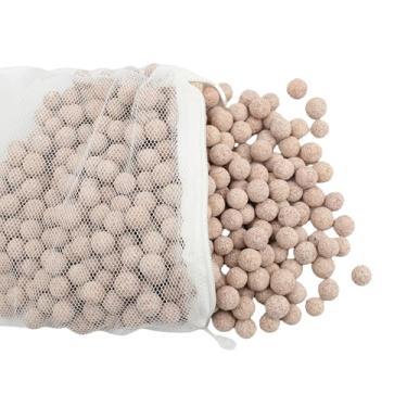 Imagem de Filtro de esfera esfera de cerâmica para aquário de 500 g para aquário para água doce e salgada lagoas de carpas tanque de peixes