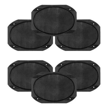 Imagem de Tela Alto Falante 3 Pares 6x9 Polegadas Plástica Com Forro - PERMAK
