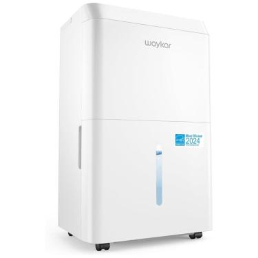 Imagem de Desumidificador Waykar 70,97 Litros Energy Star para Ambientes Grandes de até 666 metros quadrados - Casa, Porão, Comercial, Industrial