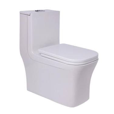 Imagem de Vaso Sanitário Monobloco Caixa Acoplada Privada Jurerê Pingoo.casa - Branco