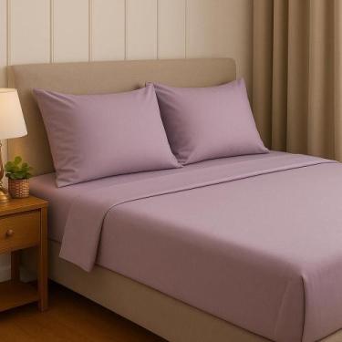 Imagem de Capa Para Colchão Queen com Zíper Tecido Algodão em Malha - Callandra,