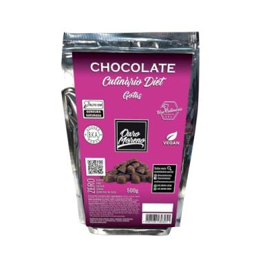 Imagem de Chocolate em Gotas Zero Açúcar Zero Lactose Culinário Ouro Moreno 500g