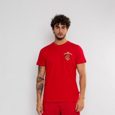 Imagem de Camiseta Clássica Internacional Oficial Saci - Surf Center, Vermelho, 