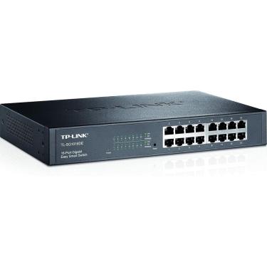 Imagem de  Switch TP-Link, 10/100/1000Mbps, Gigabit, 16 portas - TL-SG1016DE