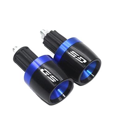 Imagem de Extremidades das manoplas de guidão de motocicleta, tampas de extremidade, acessórios deslizantes de peso para R1250GS R1200GS LC ADV F750GS F650GS F850GS G310GS/R
