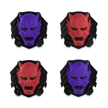 Imagem de playvital Capas De Joystick Halloween Para Nintendo Switch, Alças Joysticks Switch Lite, Capa Analógica Oled - Oni Demons