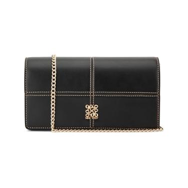 Imagem de Nine West Capa de telefone Paxtin com alça transversal, preta, Preto, Medium