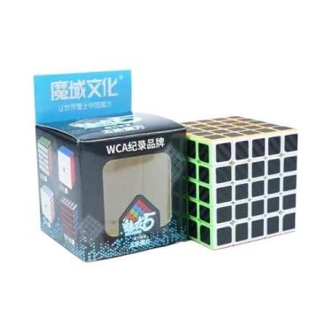 Imagem de Cubo Mágico De Fibra De Carbono 2x2 3x3 4x4 5x5 Pirâmide SQ1 Skew Mega