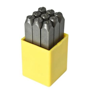Imagem de Algarismo Marcador de Punção 3Mm, Snel Ferramentas, Amarelo, 3 mm