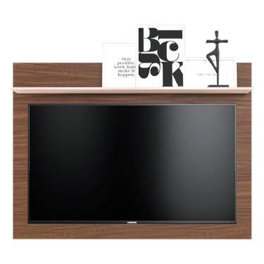 Imagem de Painel Suspenso Tv 55 Polegadas 135 Cm Maia Colibri Nogueira Real Off White